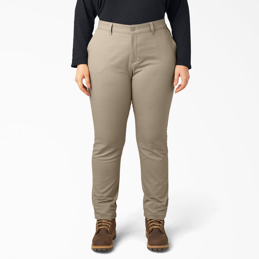 Women's Plus Mid Rise Skinny Leg Pants