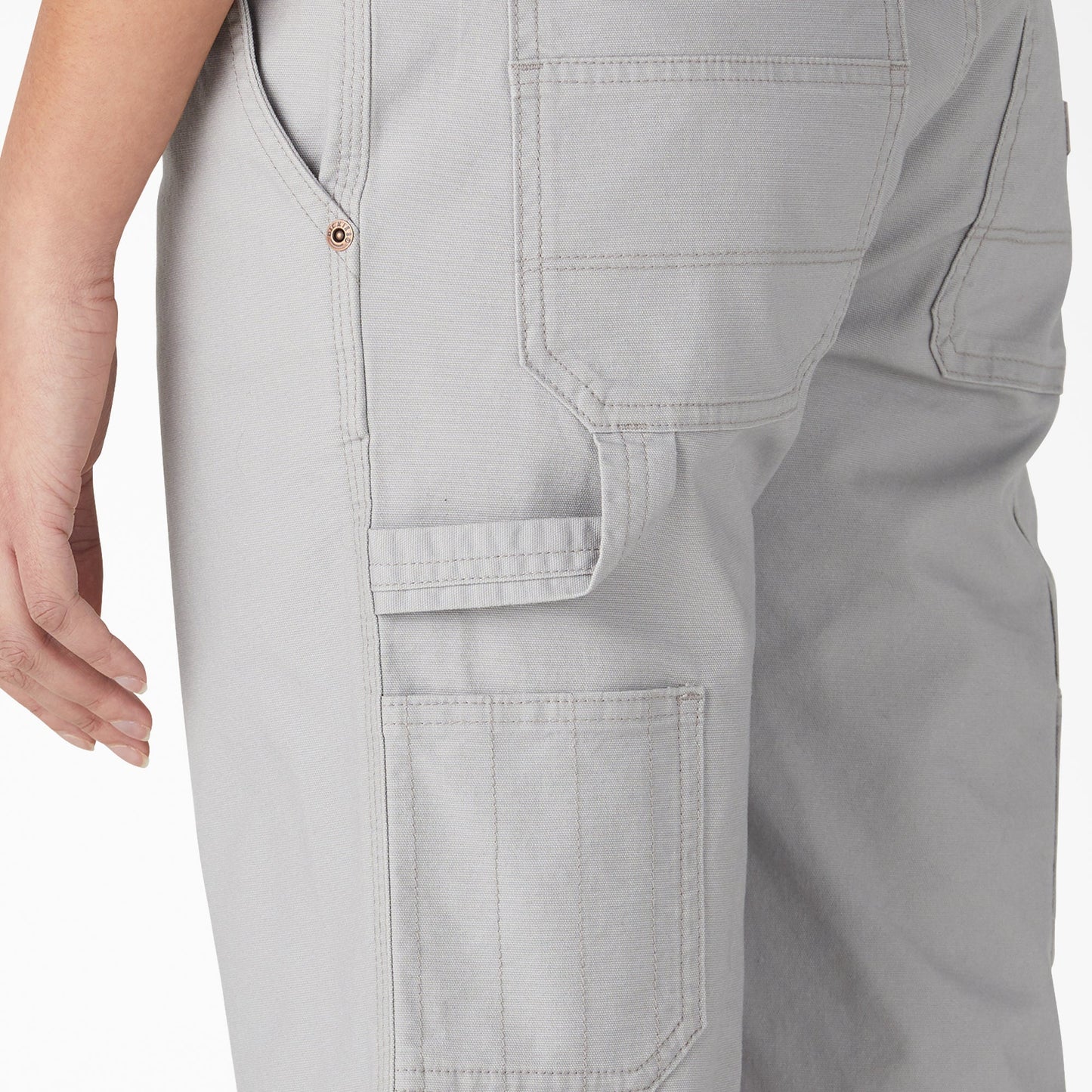 Women’s Relaxed Fit Duck Carpenter Shorts, 11"