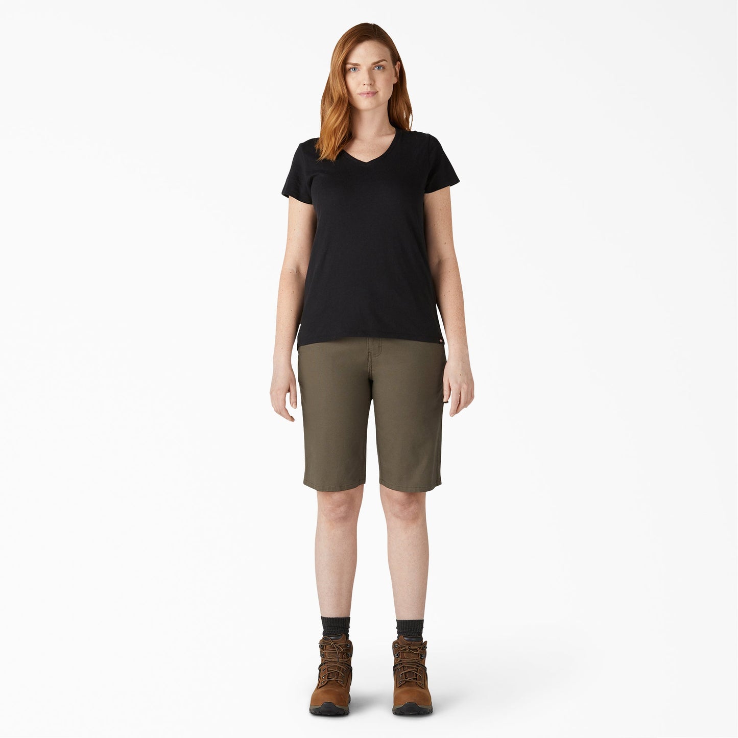 Women’s Relaxed Fit Duck Carpenter Shorts, 11"