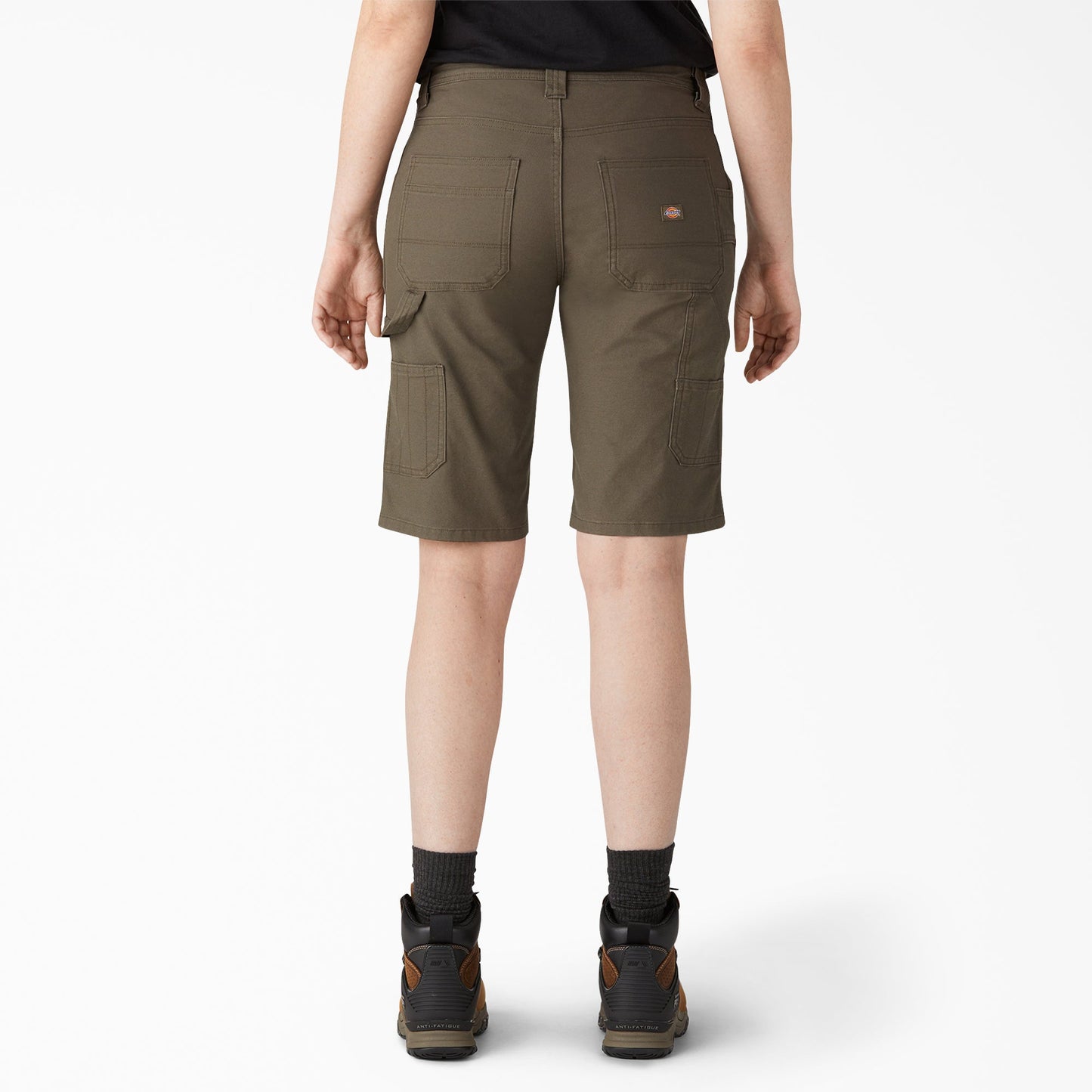 Women’s Relaxed Fit Duck Carpenter Shorts, 11"