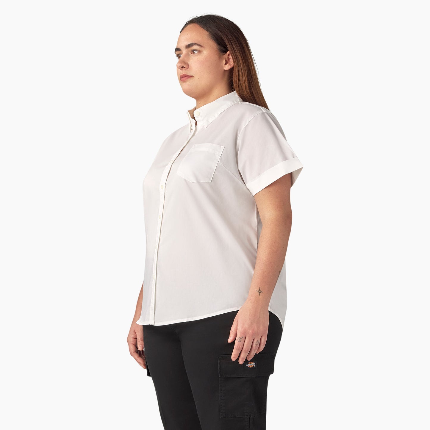 Women’s Plus Button-Up Shirt