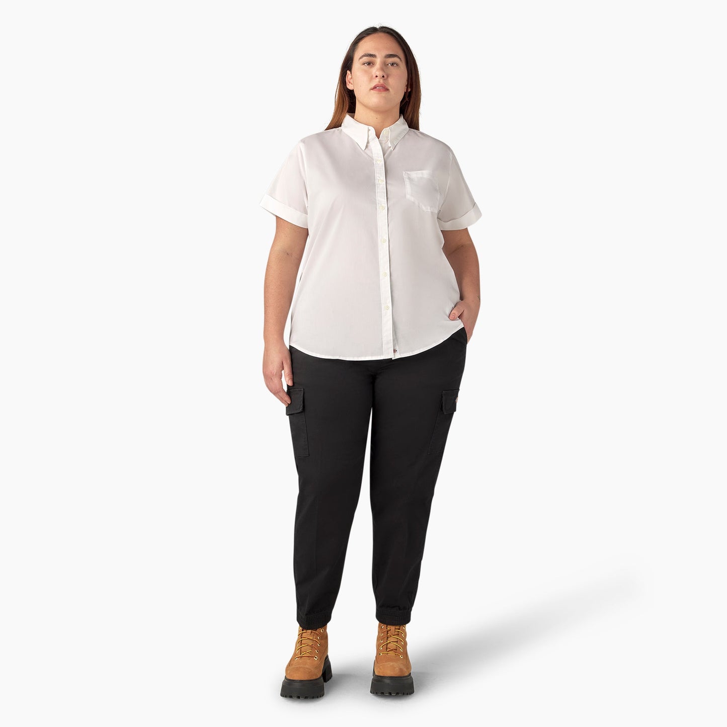 Women’s Plus Button-Up Shirt