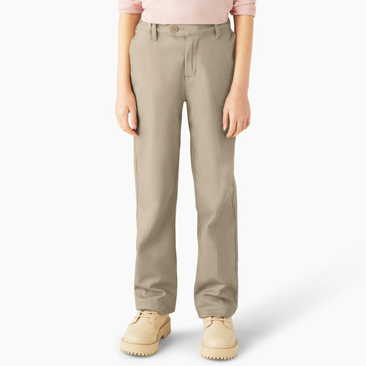 Girls' Slim Fit Pants, 4-20