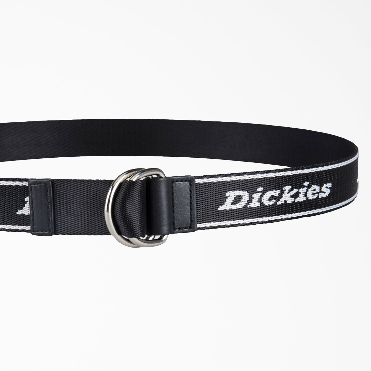 Women's D-Ring Logo Print Web Belt