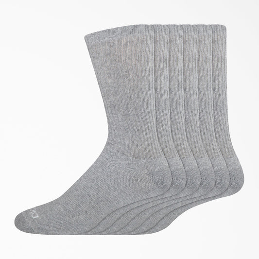 Work Crew Socks, Size 6-12, 6-Pack