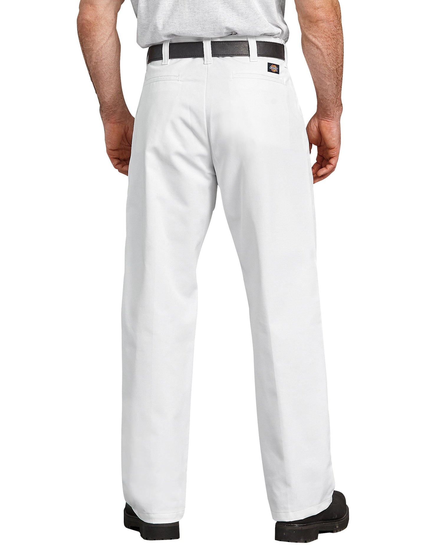 Industrial Relaxed Fit Flat Front Pants