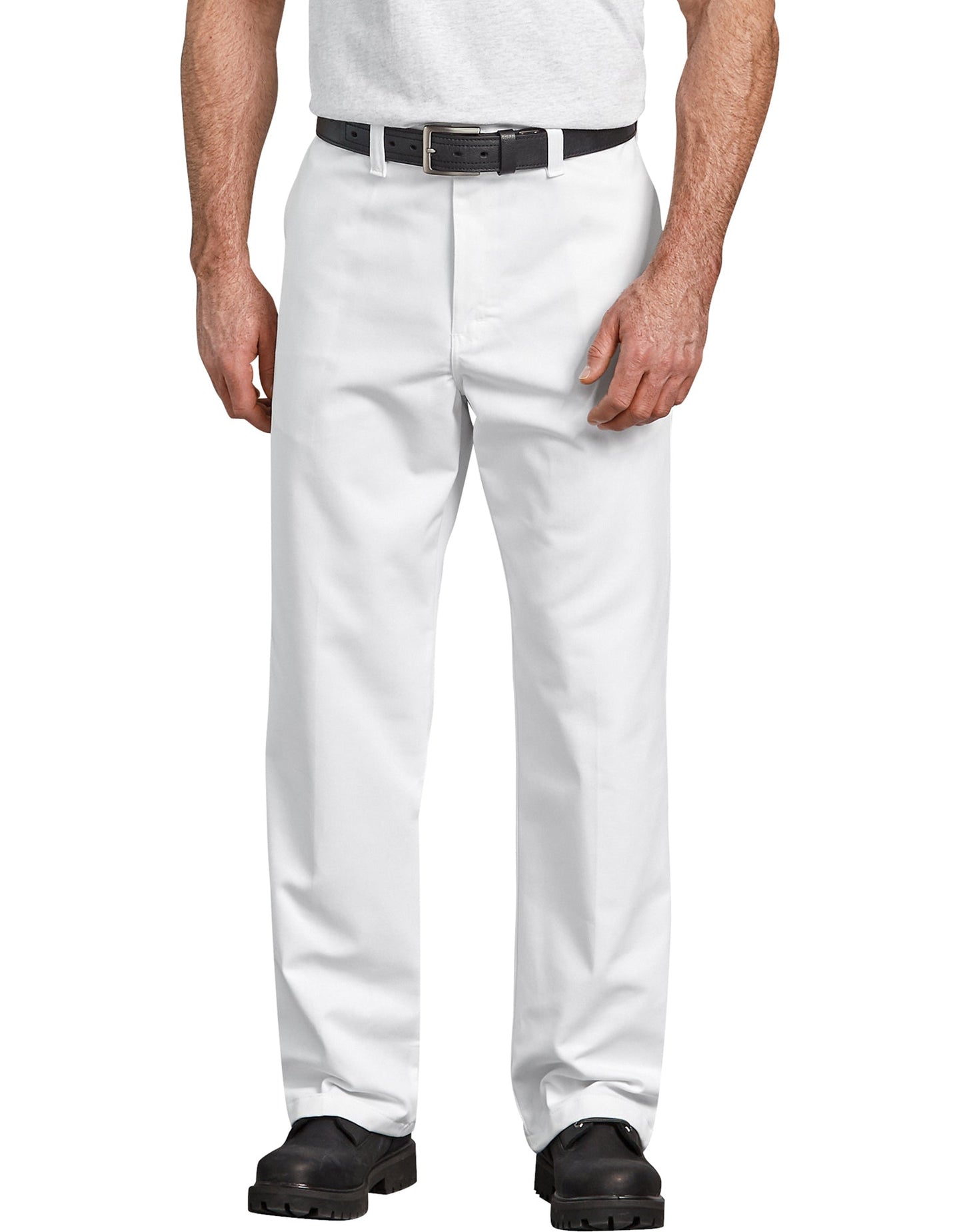 Industrial Relaxed Fit Flat Front Pants