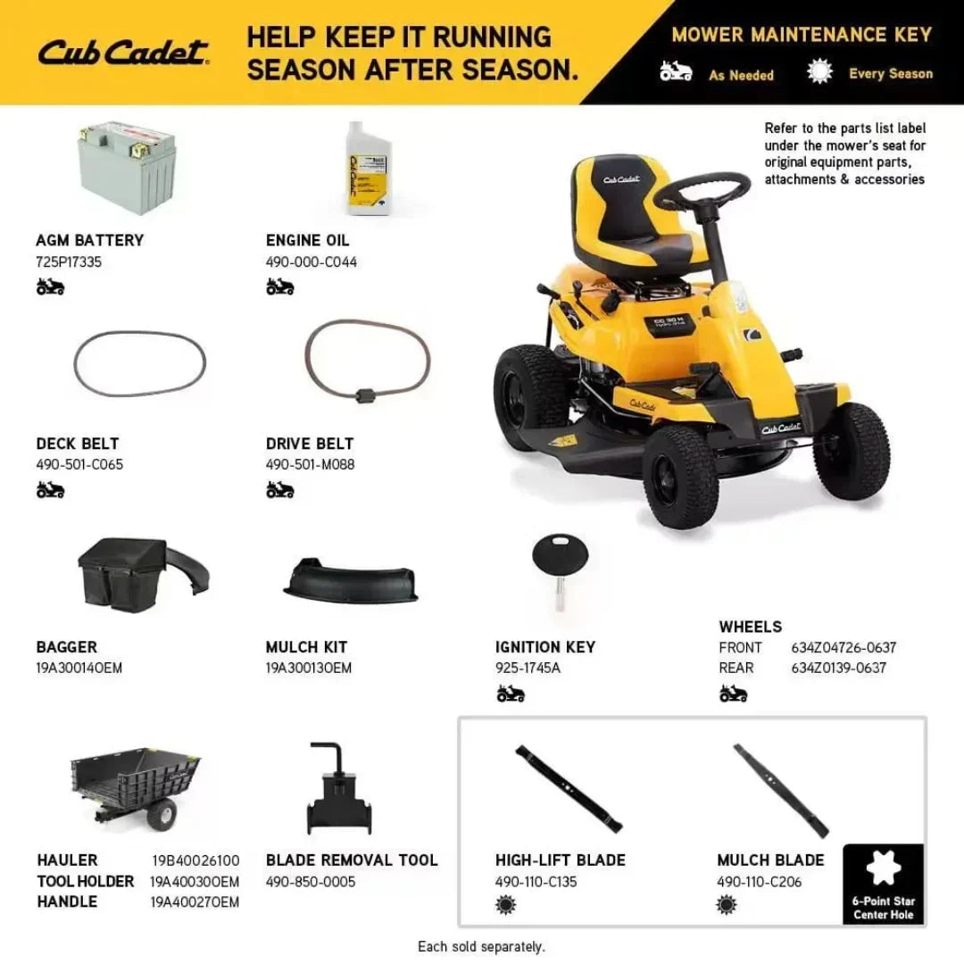 Cub Cadet 30 in. 10.5 HP Briggs ; Stratton Engine Hydrostatic Drive Gas Rear Engine
